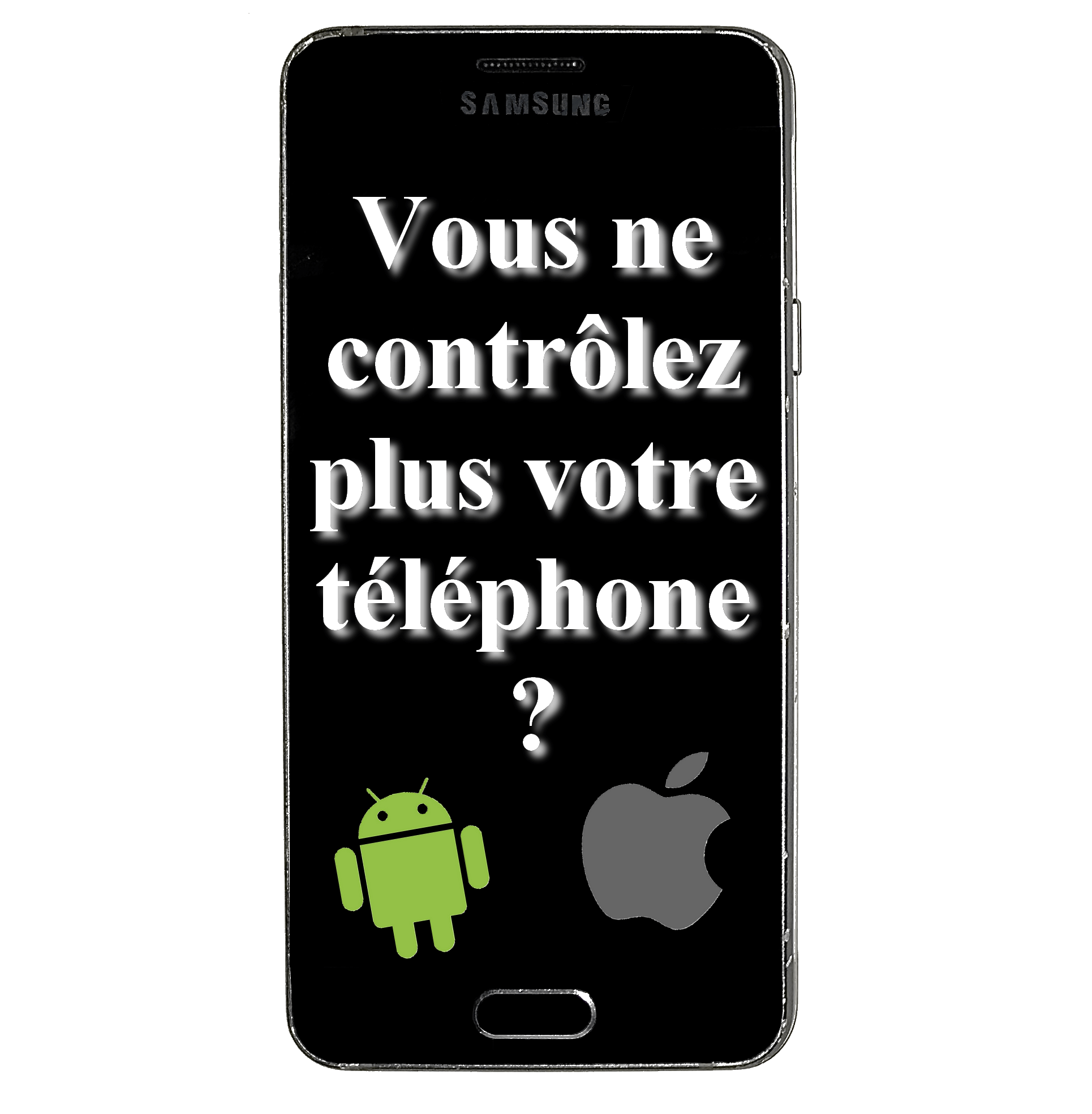 Vous ne contrôlez plus votre téléphone ?